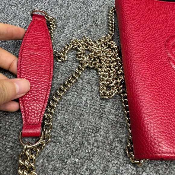 Gucci Soho Leather Shoulder Bag 499-081125 - Picture 13 of 16